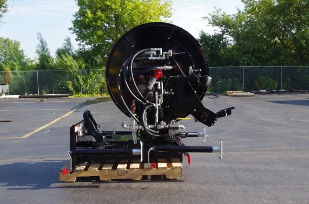 Heavy-duty Sewer easement machine