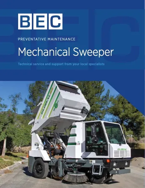 Preventative Maintenance: Mechanical Sweepers cover