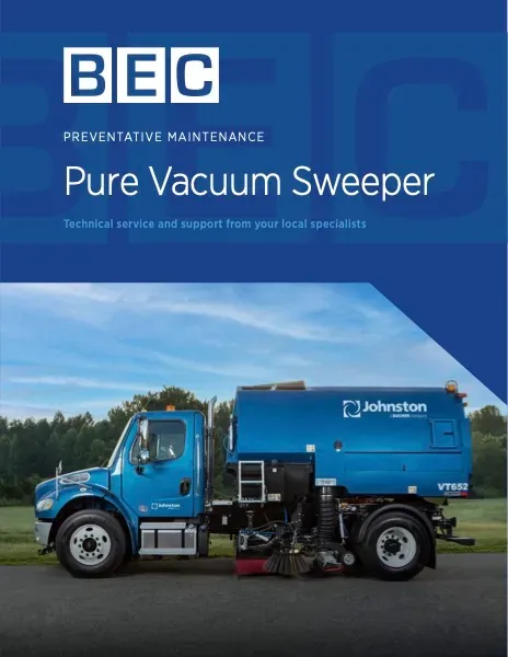 Preventative Maintenance: Pure Vacuum Sweepers cover