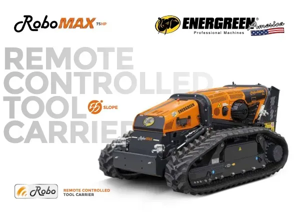 Energreen RoboMAX Heavy-Duty Slope Mower cover