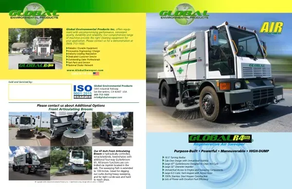 Global Environmental R4-Air Regenerative Sweeper cover