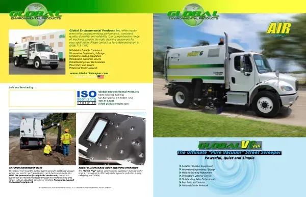Global Environmental V6-Air Vacuum Sweeper cover