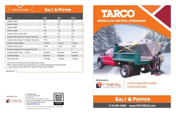 Tarco Salt-and-Pepper Pre-Wetted Spreader cover