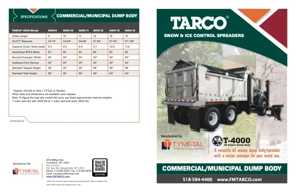 Tarco T-4000 Asphalt Patcher cover